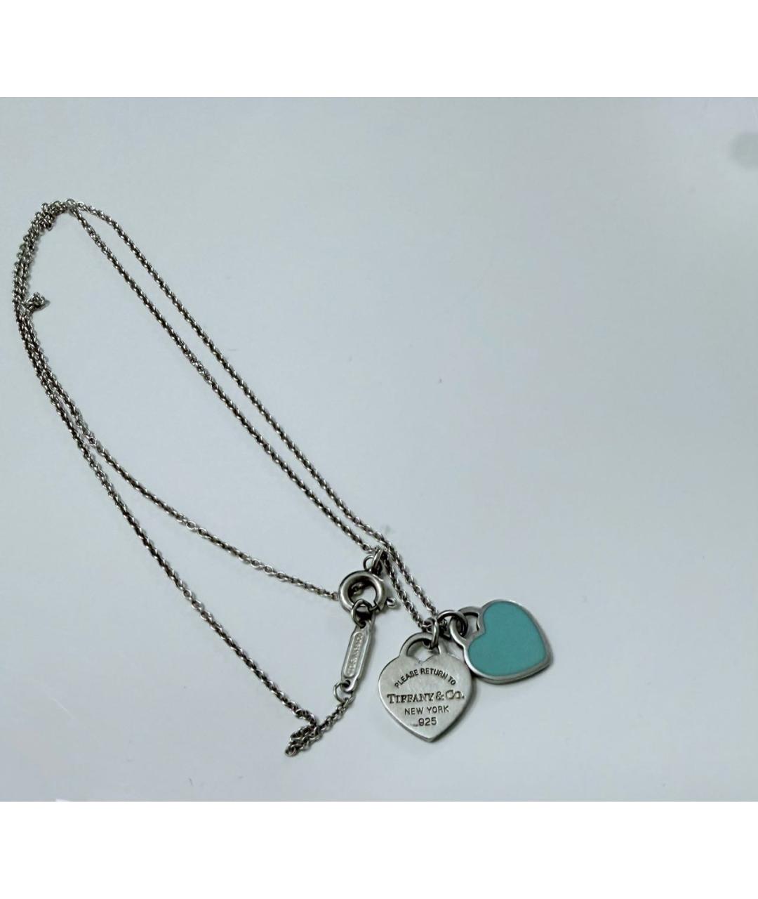 TIFFANY&CO Серебряная серебряная подвеска, фото 6