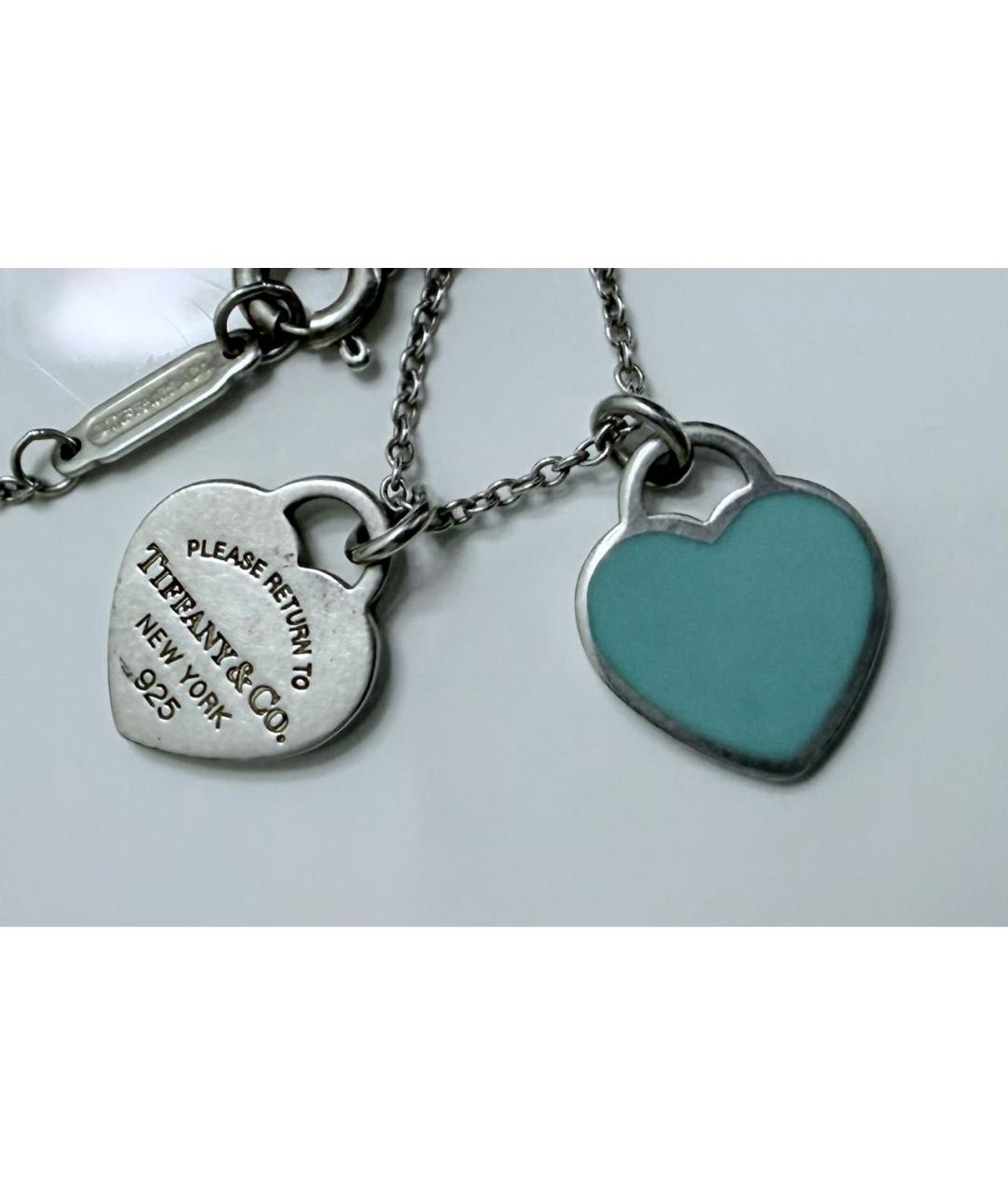 TIFFANY&CO Серебряная серебряная подвеска, фото 2