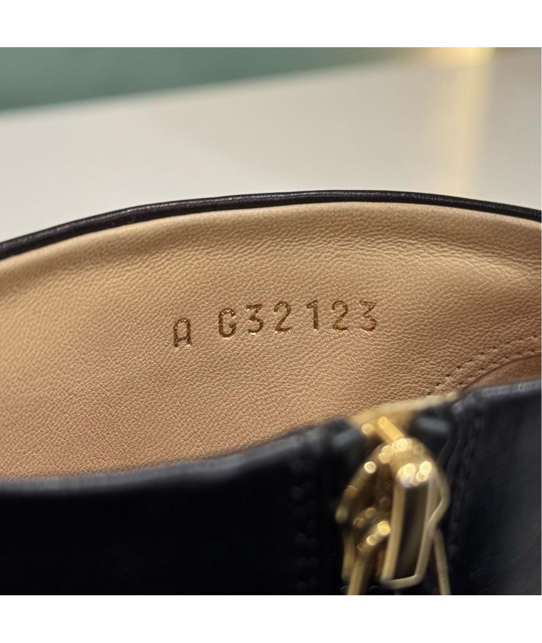 CHANEL Черные кожаные ботильоны, фото 5