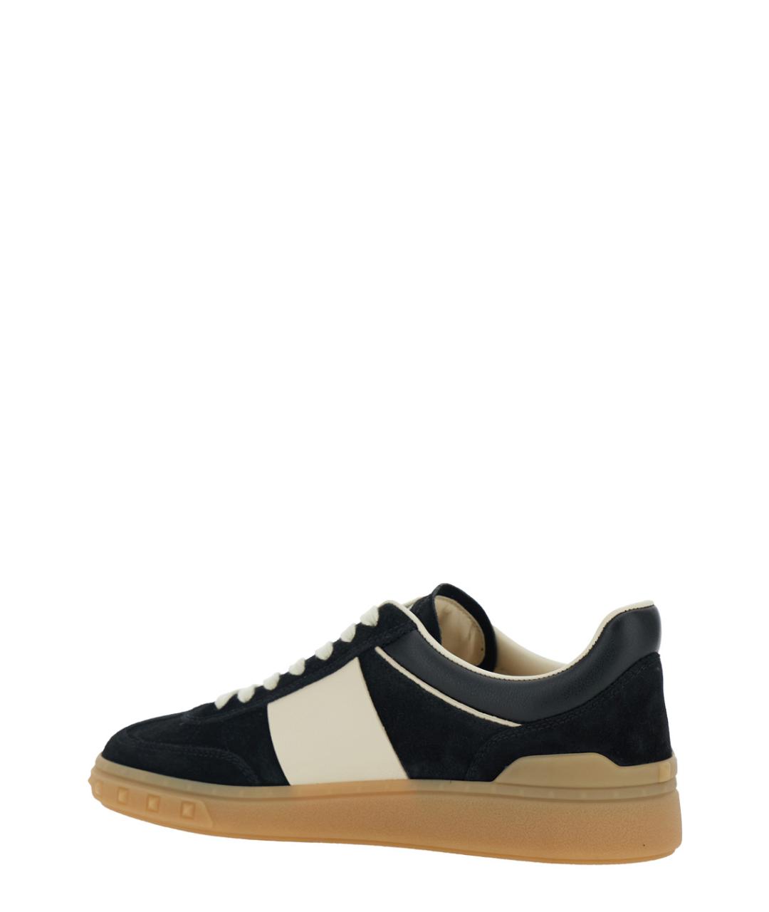 VALENTINO Черные замшевые кеды, фото 3