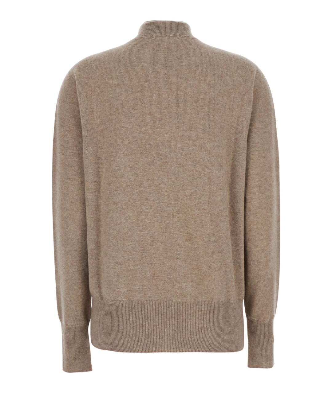 THE ROW Бежевый кашемировый джемпер / свитер, фото 2