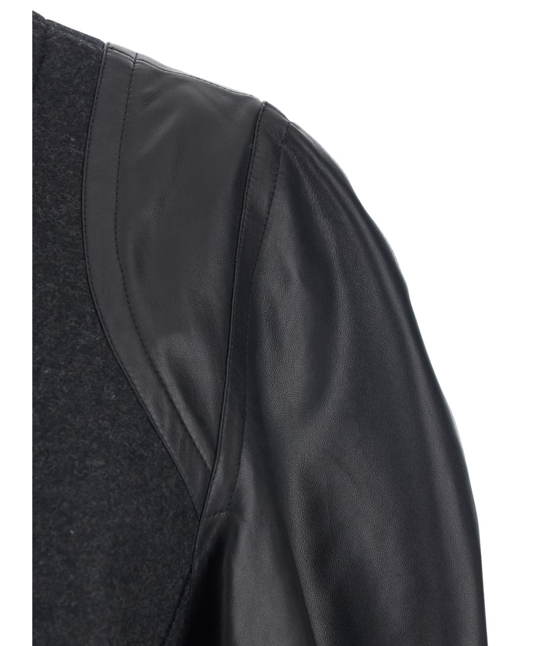 FENDI Антрацитовая шерстяная куртка, фото 3