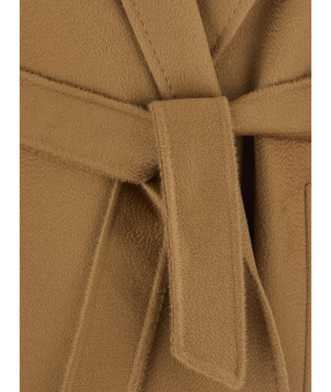 MAX MARA Бежевое кашемировое пальто, фото 3