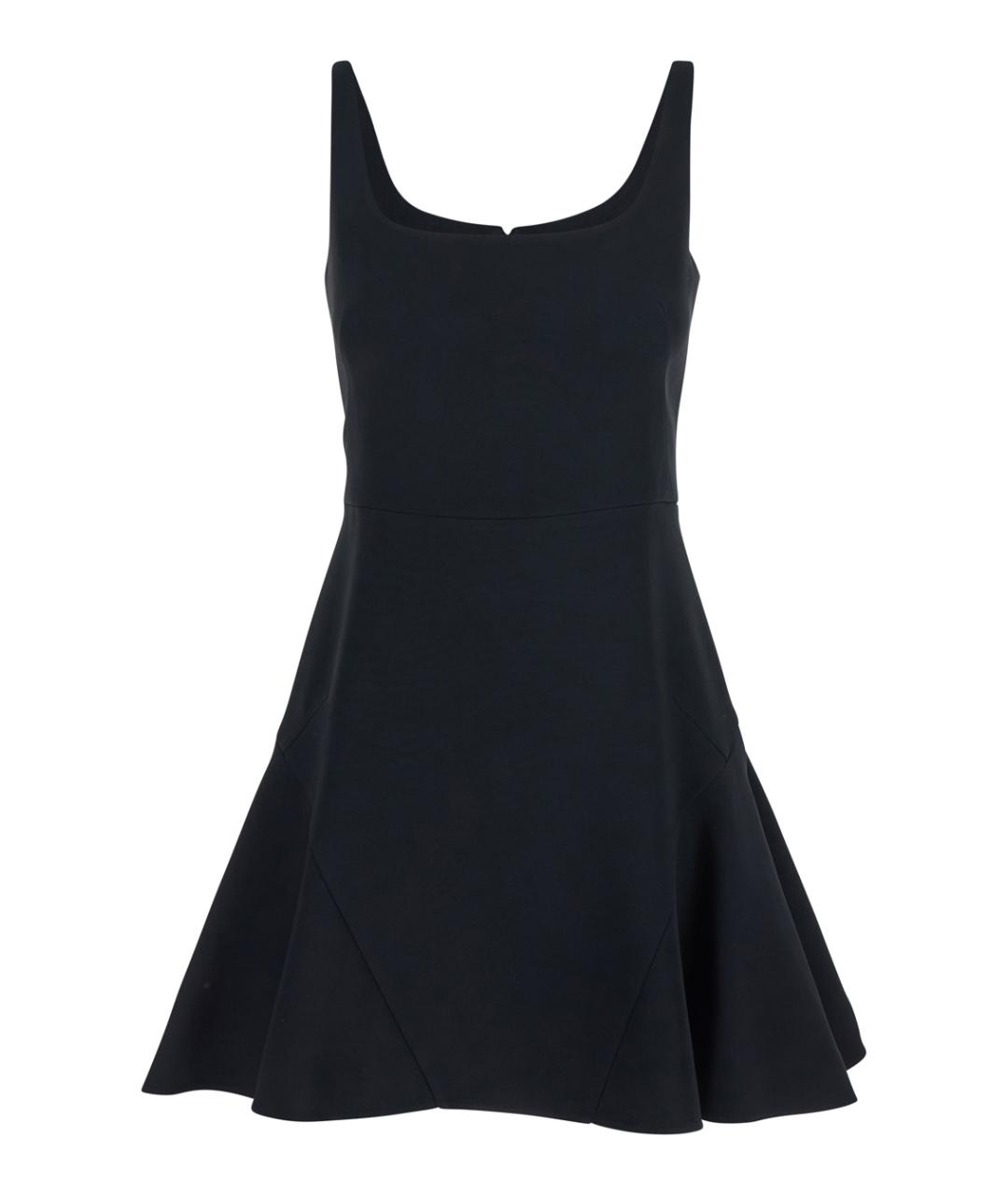 GIVENCHY Черное вискозное повседневное платье, фото 1