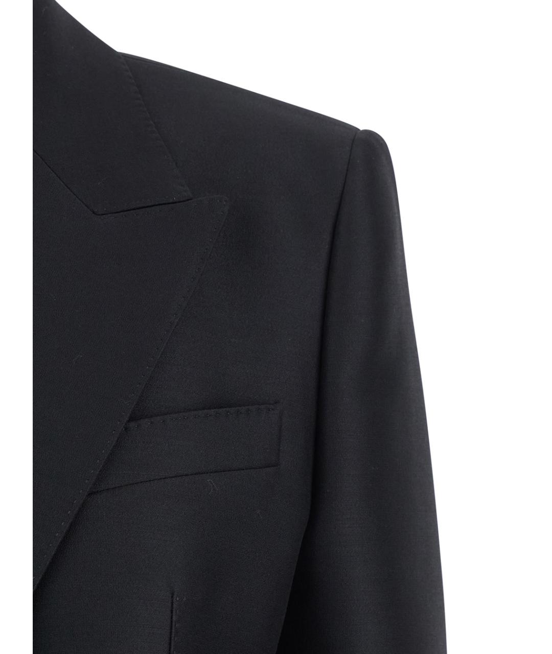 DOLCE&GABBANA Черный шерстяной жакет/пиджак, фото 3