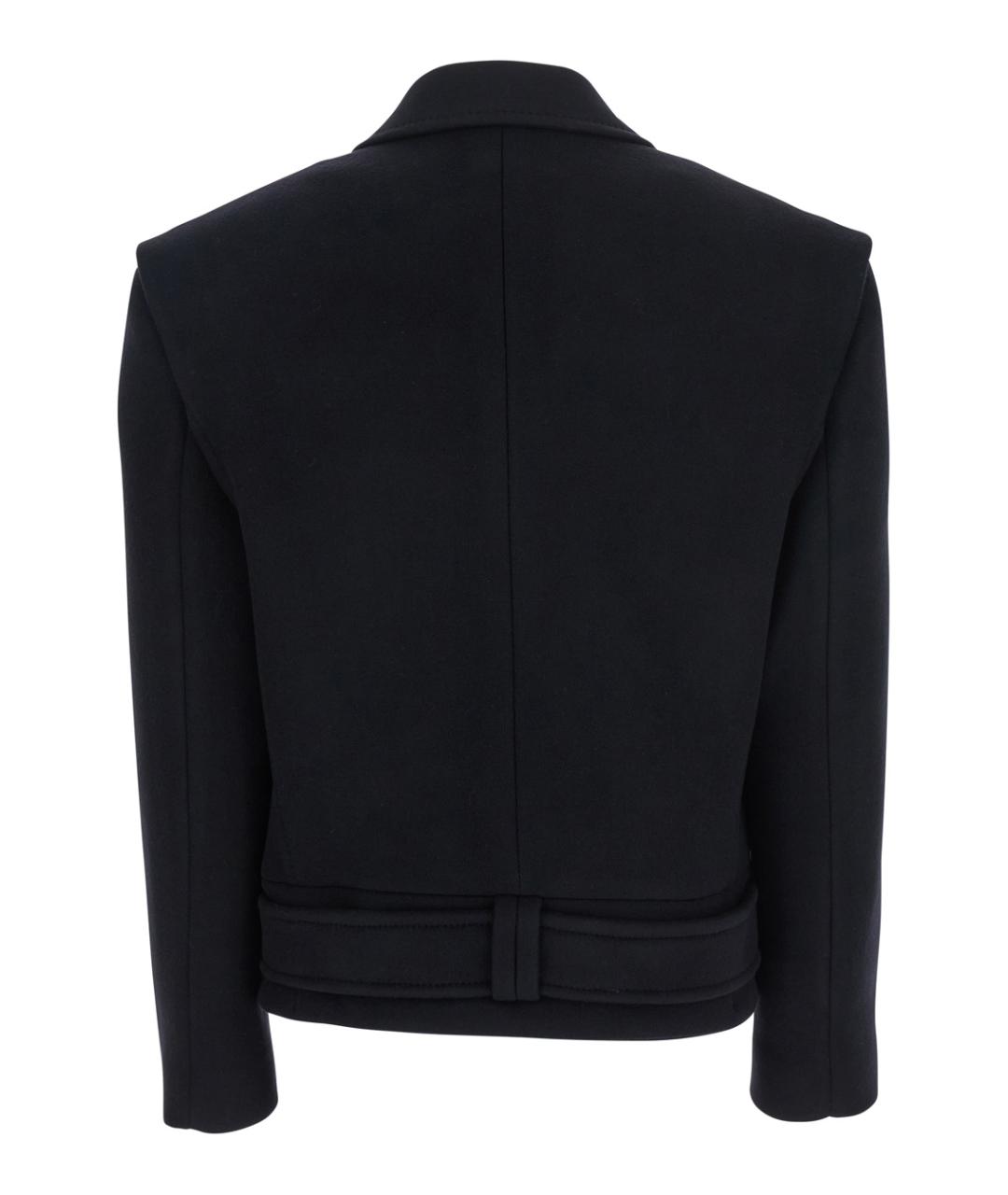 BALMAIN Черный шерстяной жакет/пиджак, фото 2