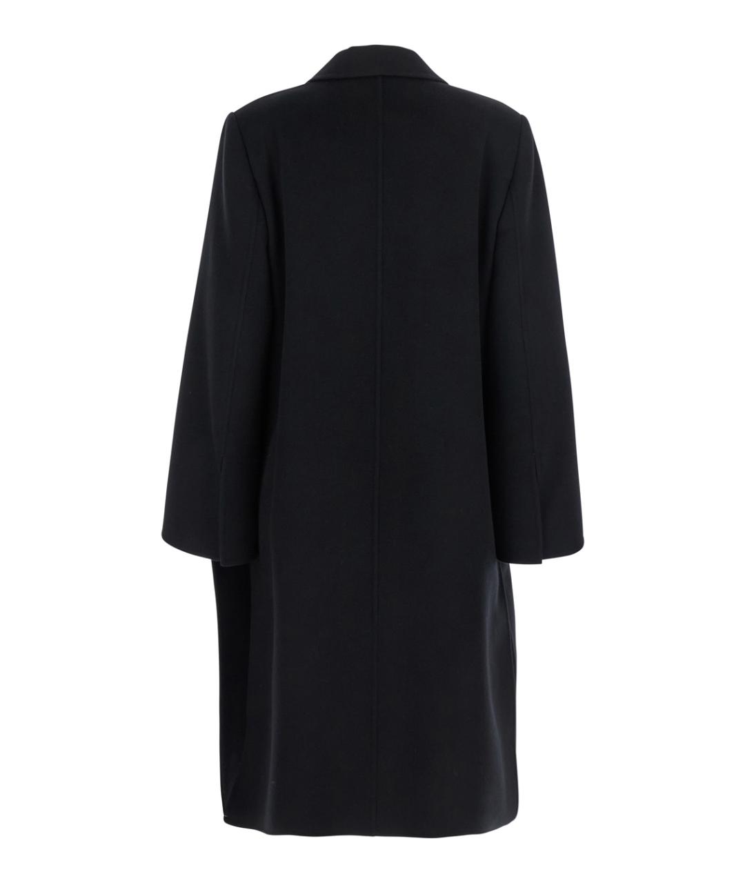 FENDI Черное шерстяное пальто, фото 2