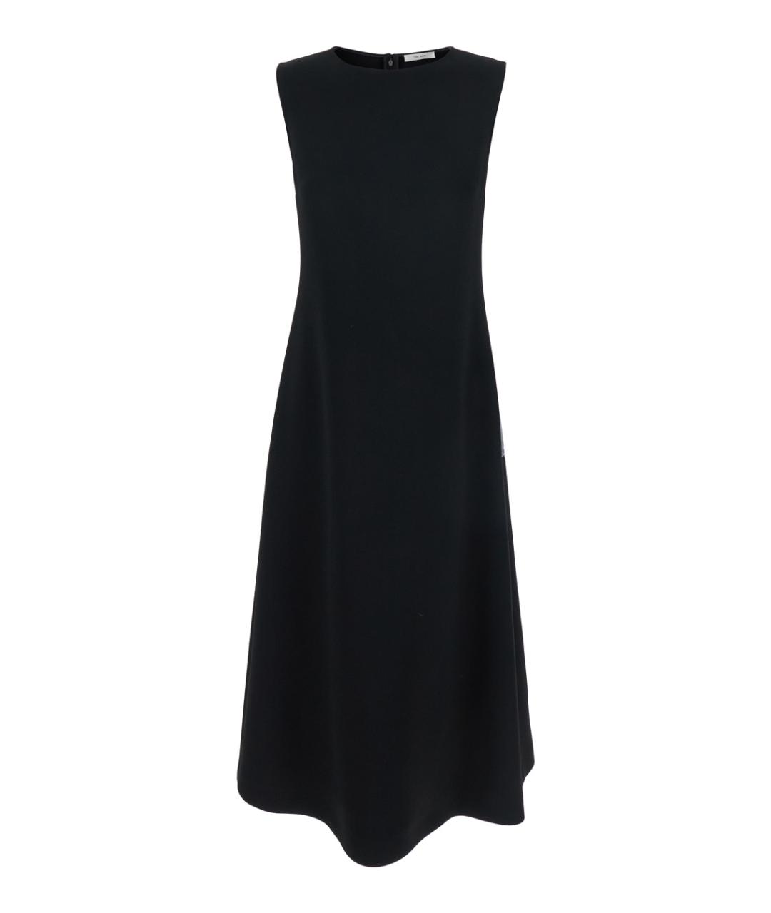 THE ROW Черное шелковое повседневное платье, фото 1