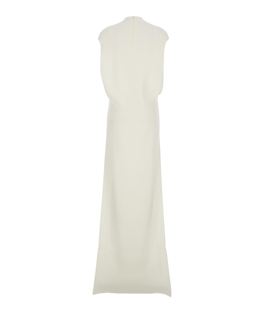 TOM FORD Белое шелковое повседневное платье, фото 2