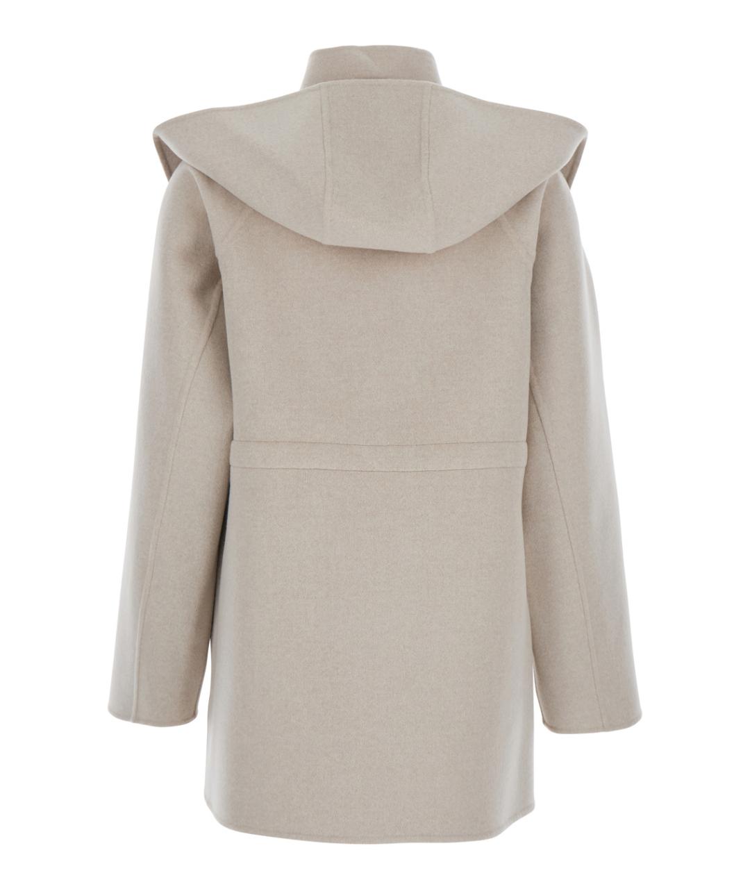 FENDI Бежевая шерстяная куртка, фото 2