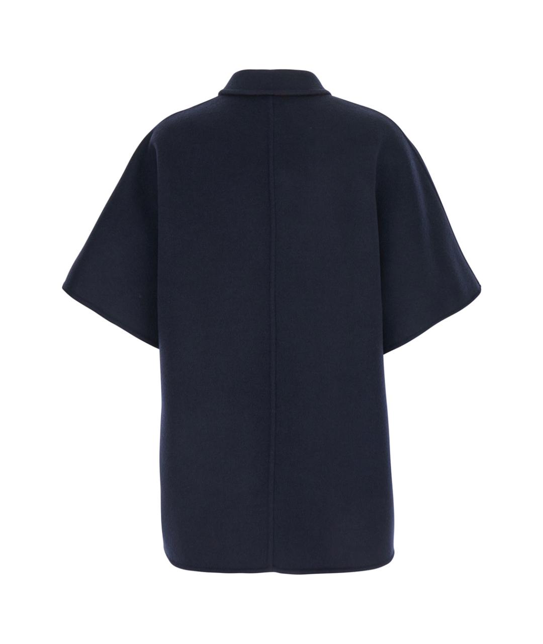 GUCCI Синее шерстяное пальто, фото 2