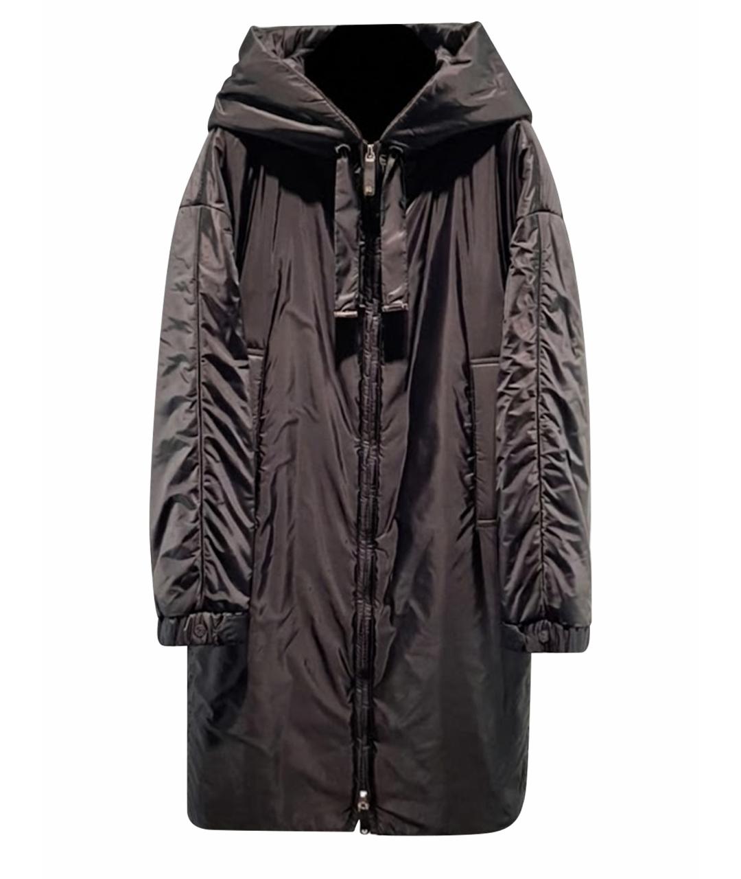 'S MAX MARA Черное пальто, фото 1