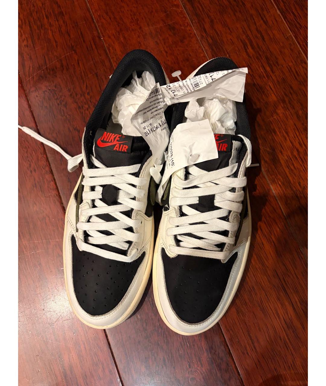 NIKE Черные замшевые низкие кроссовки / кеды, фото 2