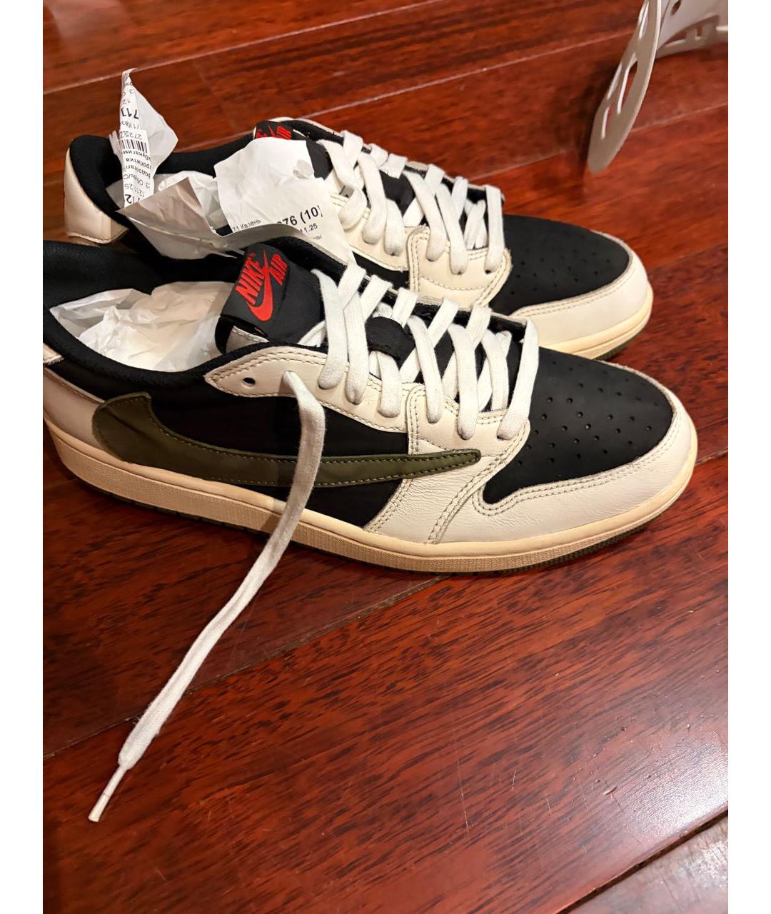 NIKE Черные замшевые низкие кроссовки / кеды, фото 3