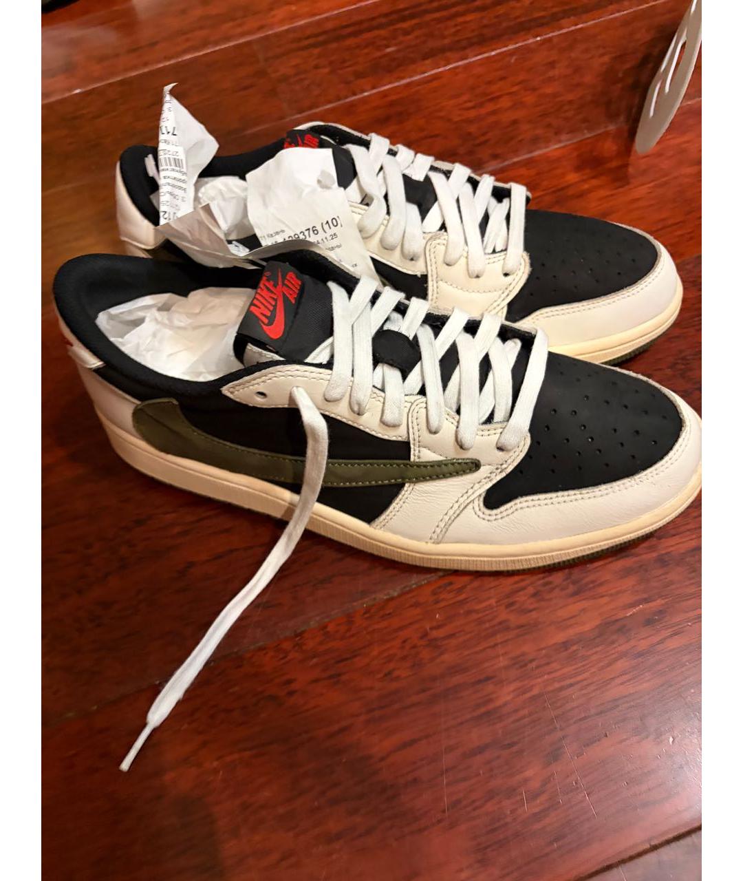 NIKE Черные замшевые низкие кроссовки / кеды, фото 4