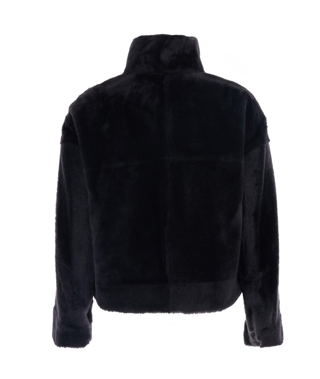 BRUNELLO CUCINELLI Черная меховая куртка, фото 2