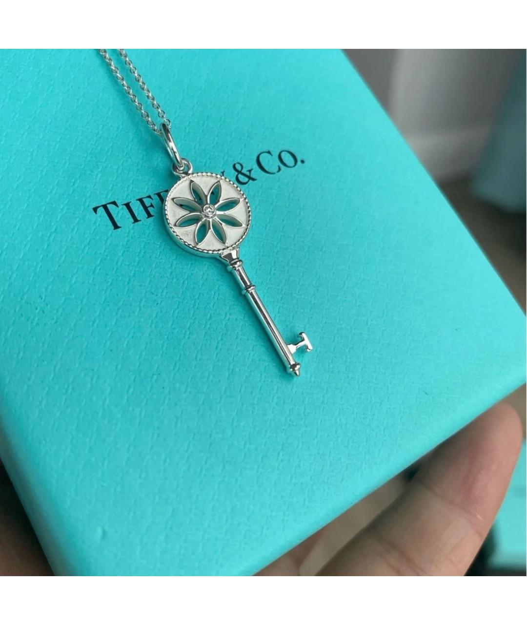 TIFFANY&CO Серебряная серебряная подвеска, фото 6