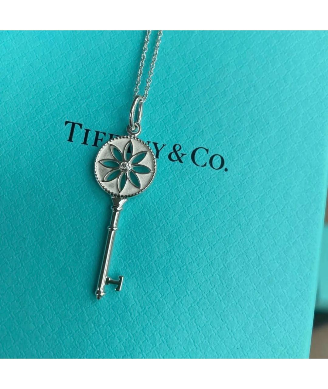TIFFANY&CO Серебряная серебряная подвеска, фото 4
