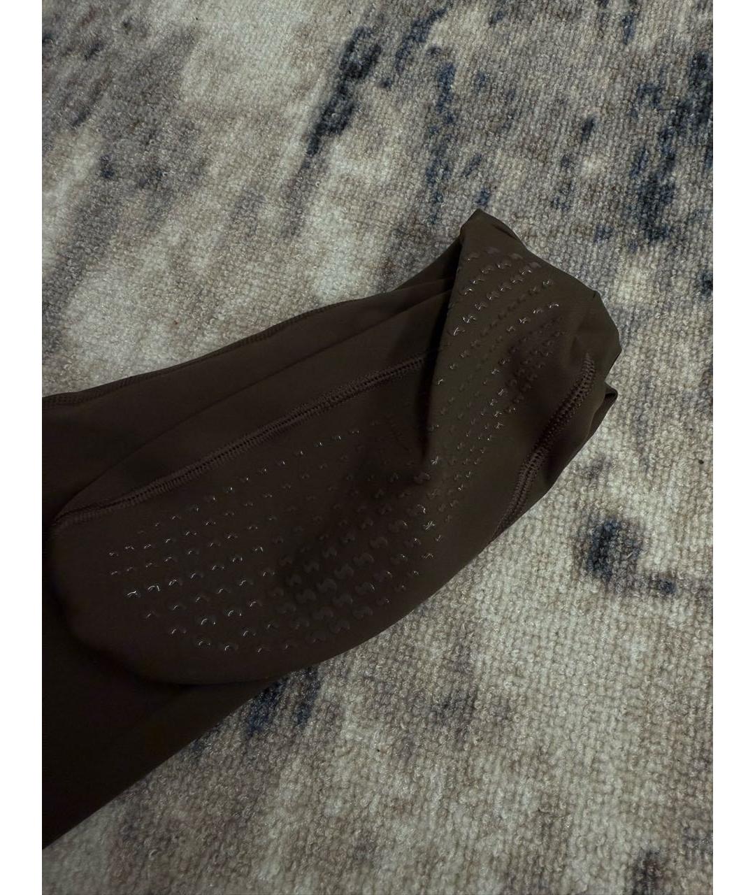 SKIMS Коричневые полиэстеровые спортивные брюки и шорты, фото 4