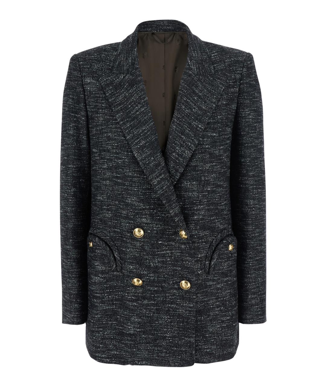 BLAZE MILANO Серый жакет/пиджак, фото 1