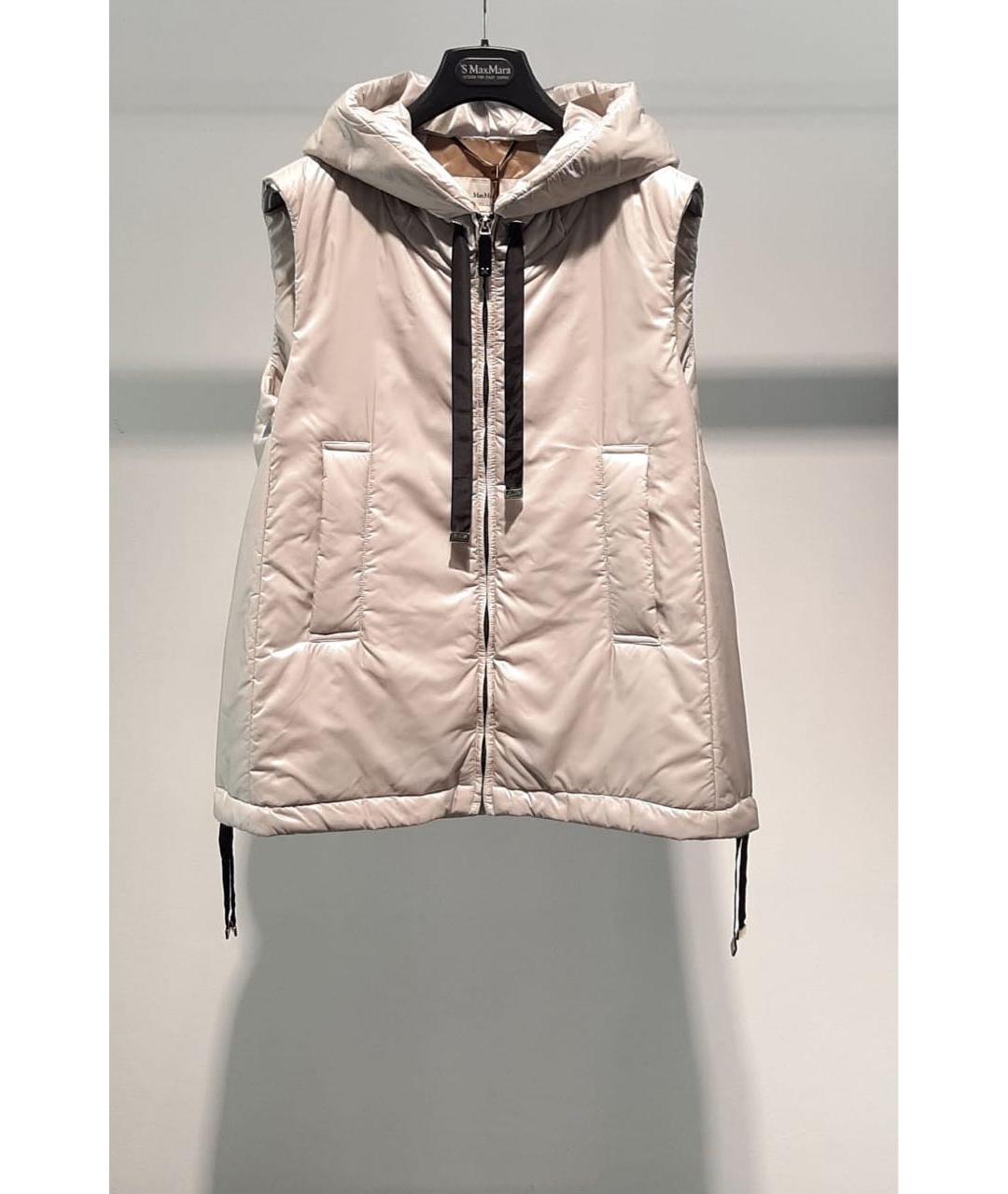 'S MAX MARA Бежевый жилет, фото 3