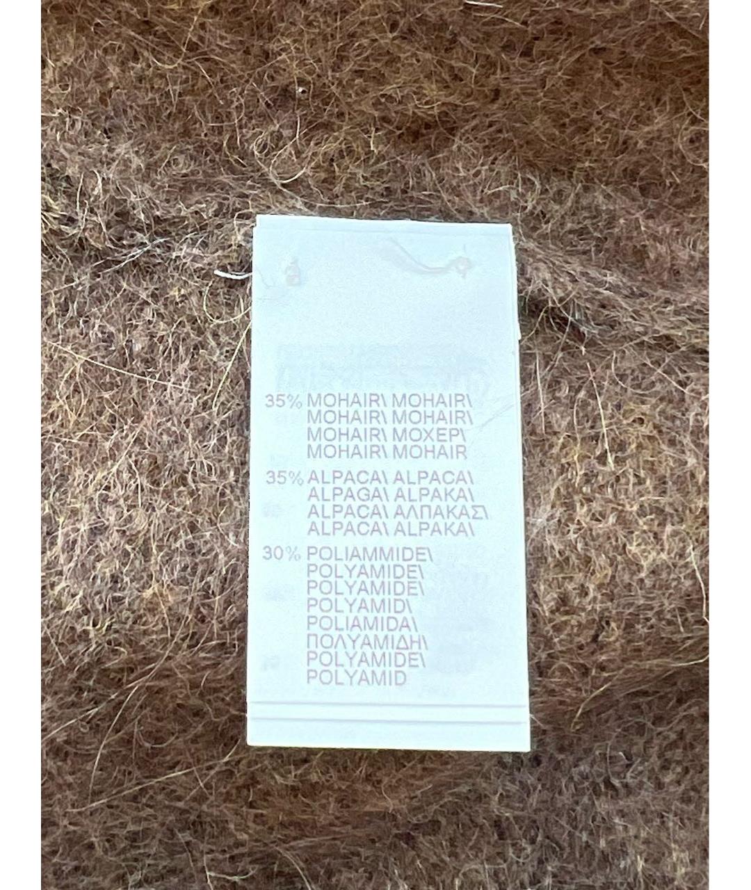 BRUNELLO CUCINELLI Коричневая шерстяная жилетка, фото 6