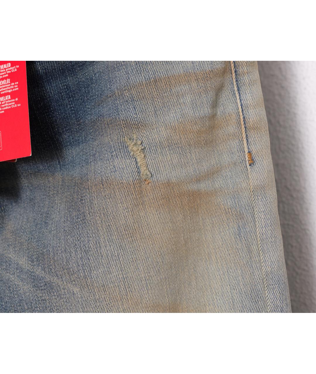 DIESEL Синие хлопковые джинсы скинни, фото 8