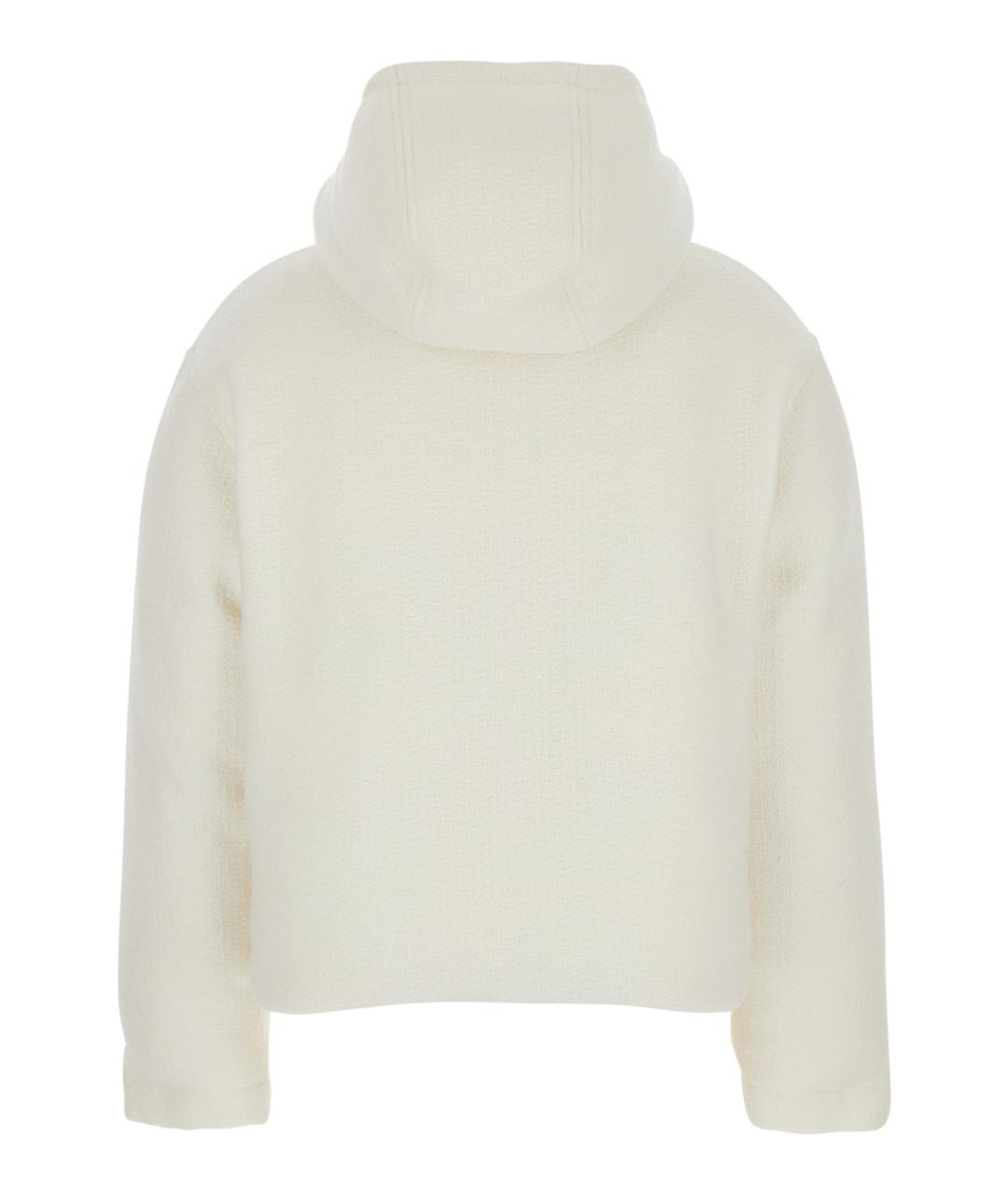 GUCCI Белый шерстяной пуховик, фото 2