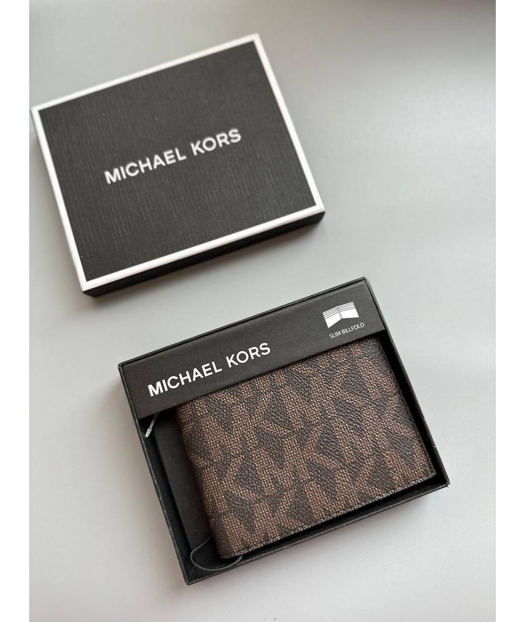 MICHAEL KORS Коричневый кошелек, фото 4