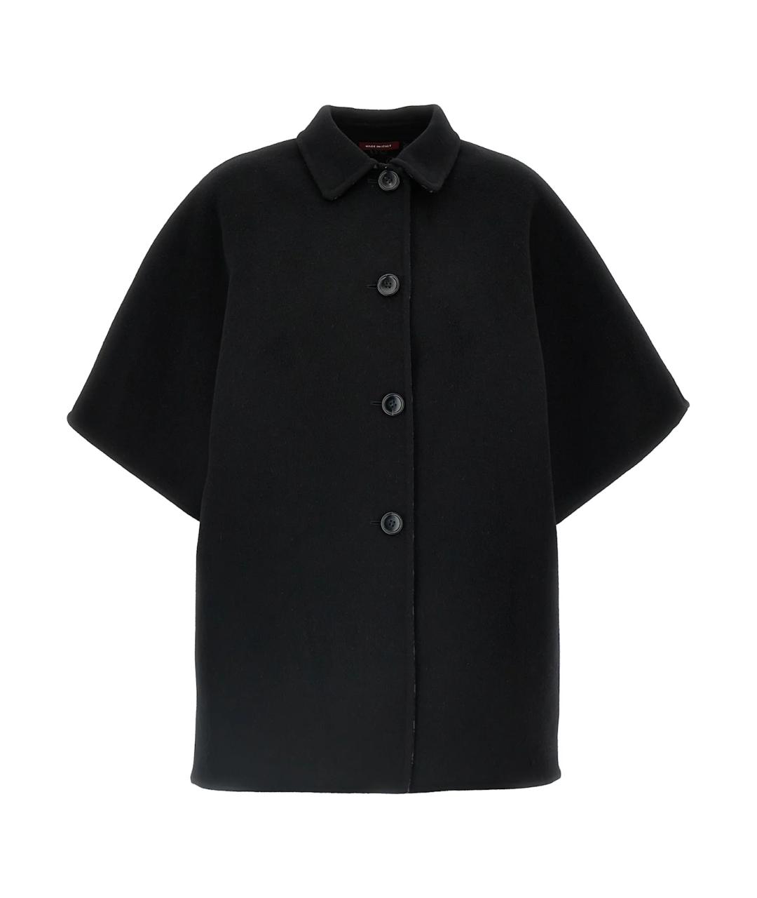 GUCCI Черное шерстяное пальто, фото 4