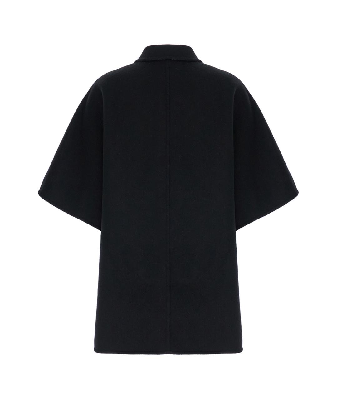 GUCCI Черное шерстяное пальто, фото 1