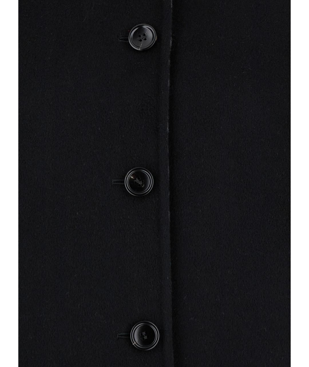 GUCCI Черное шерстяное пальто, фото 2
