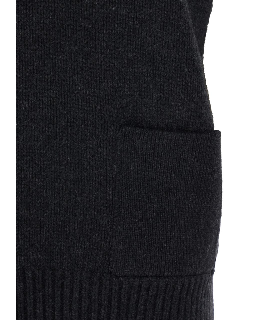 THE ROW Антрацитовая кашемировая жилетка, фото 3