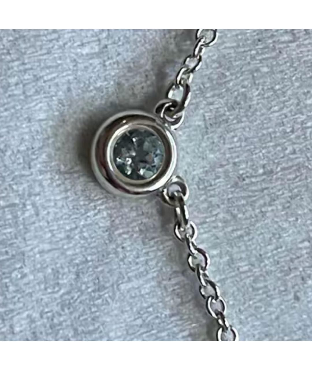 TIFFANY&CO Голубая серебряная подвеска, фото 5