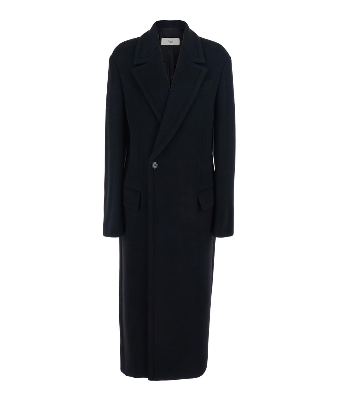 PHOEBE PHILO Черное кашемировое пальто, фото 1