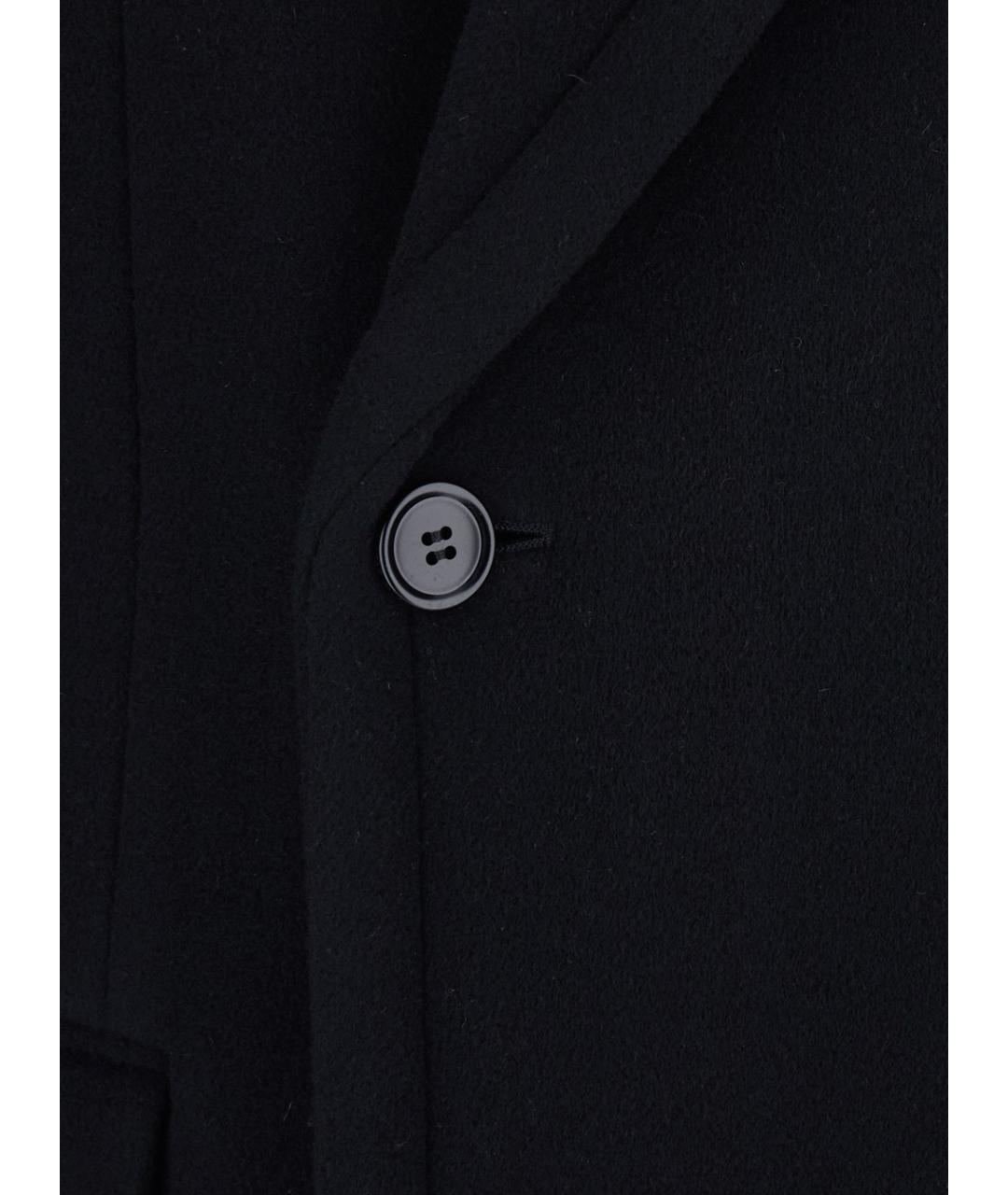 PHOEBE PHILO Черное кашемировое пальто, фото 3