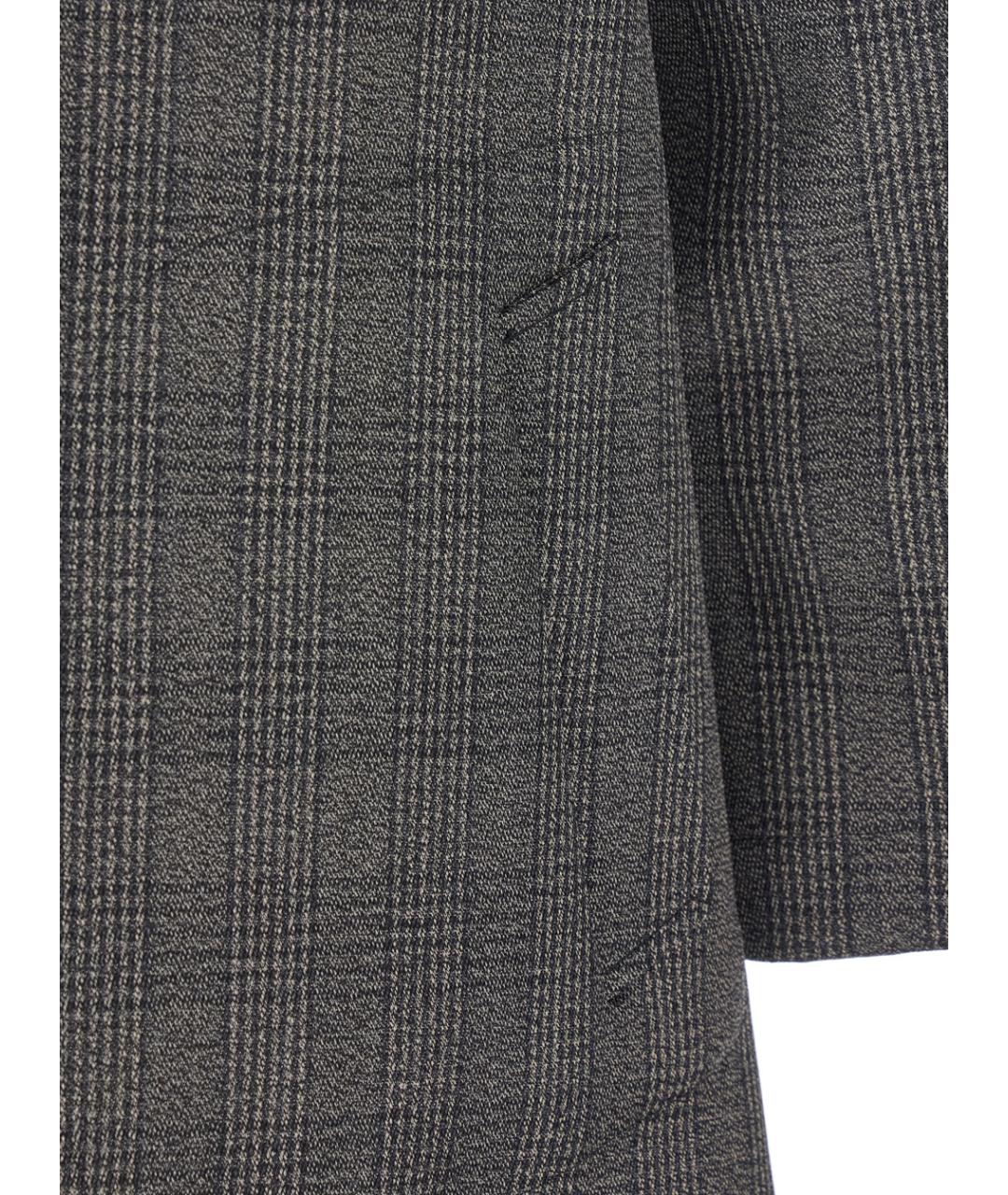 THE ROW Серое шерстяное пальто, фото 3