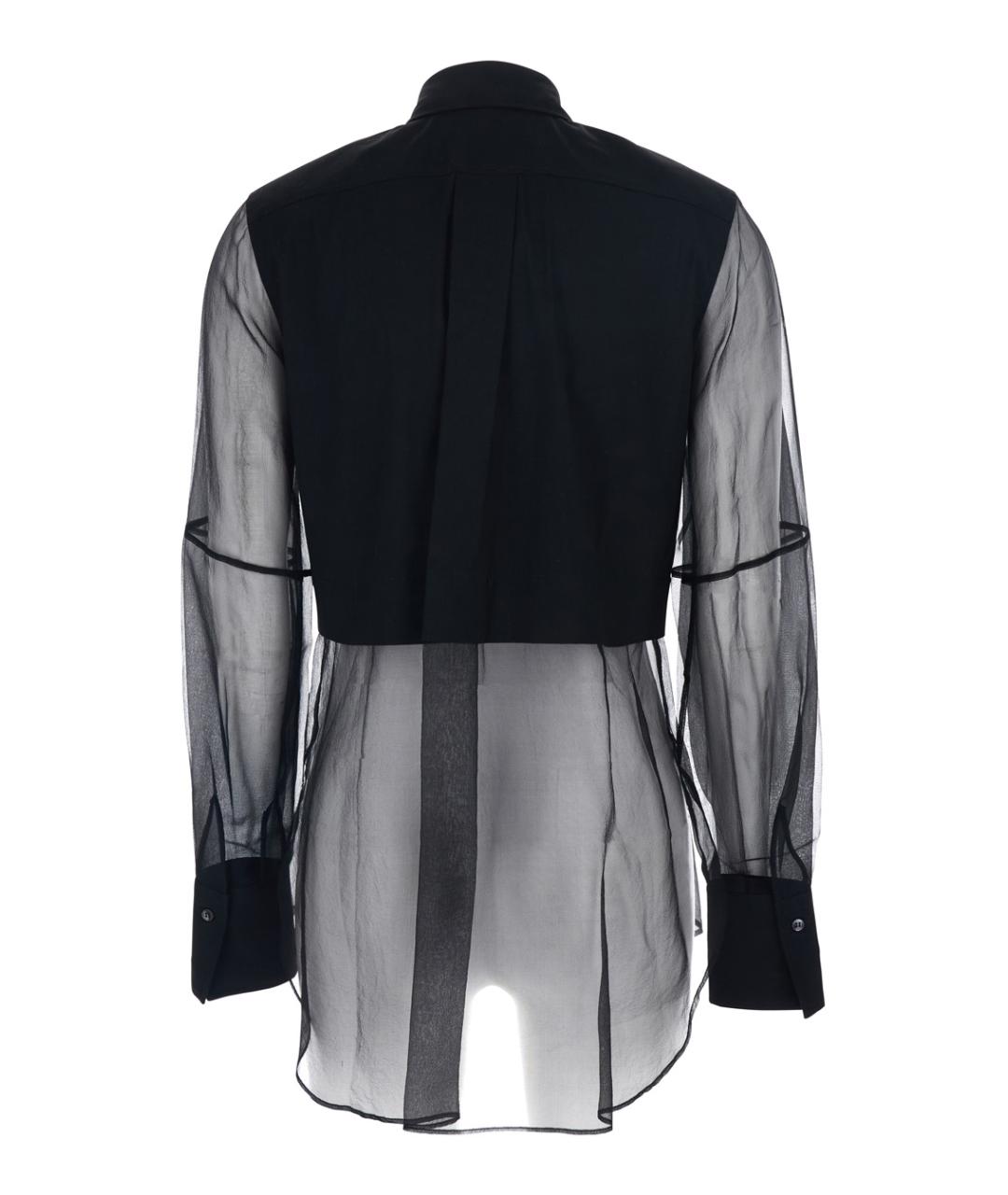 BRUNELLO CUCINELLI Черная хлопковая рубашка, фото 2