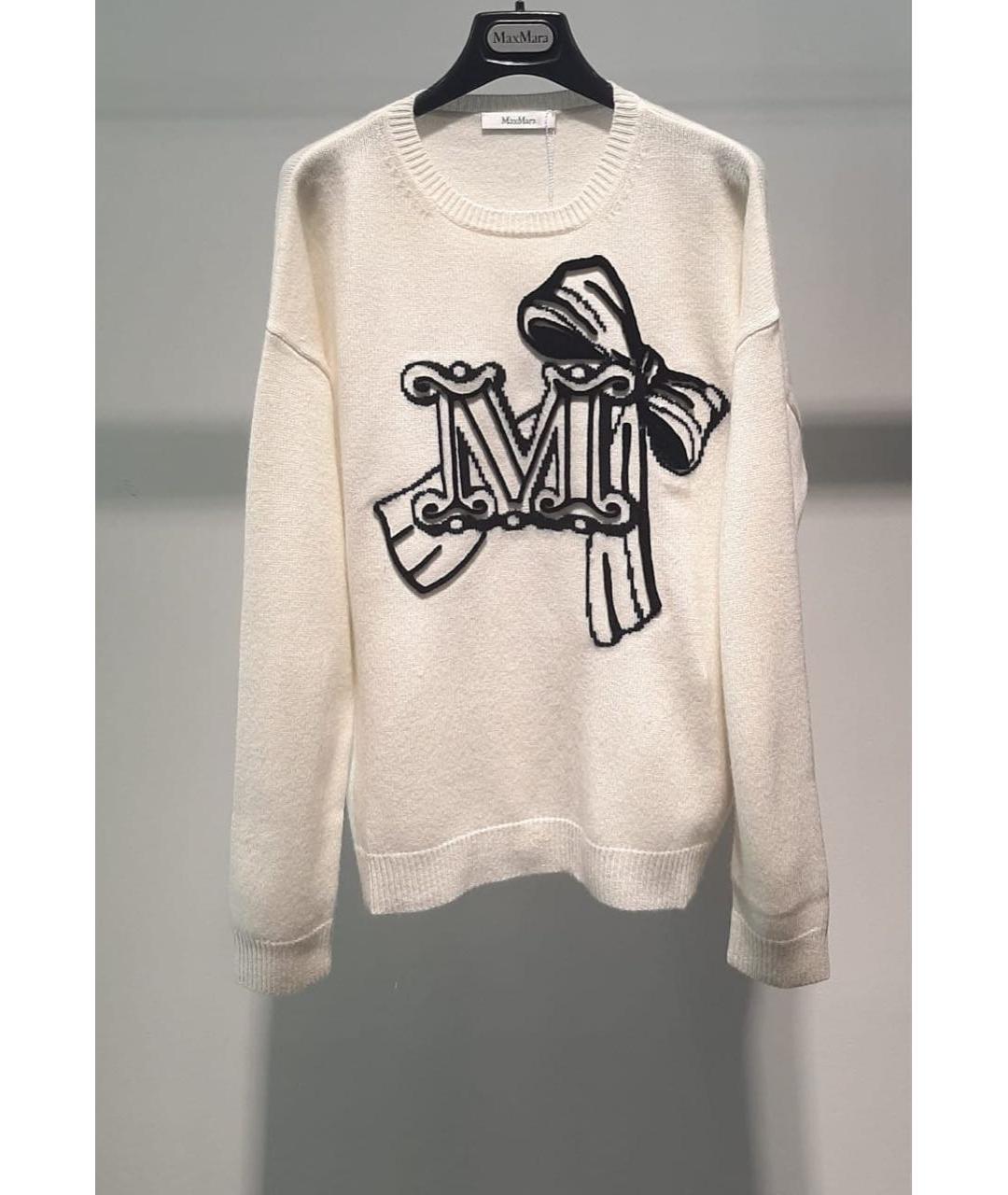 MAX MARA Белый джемпер / свитер, фото 2