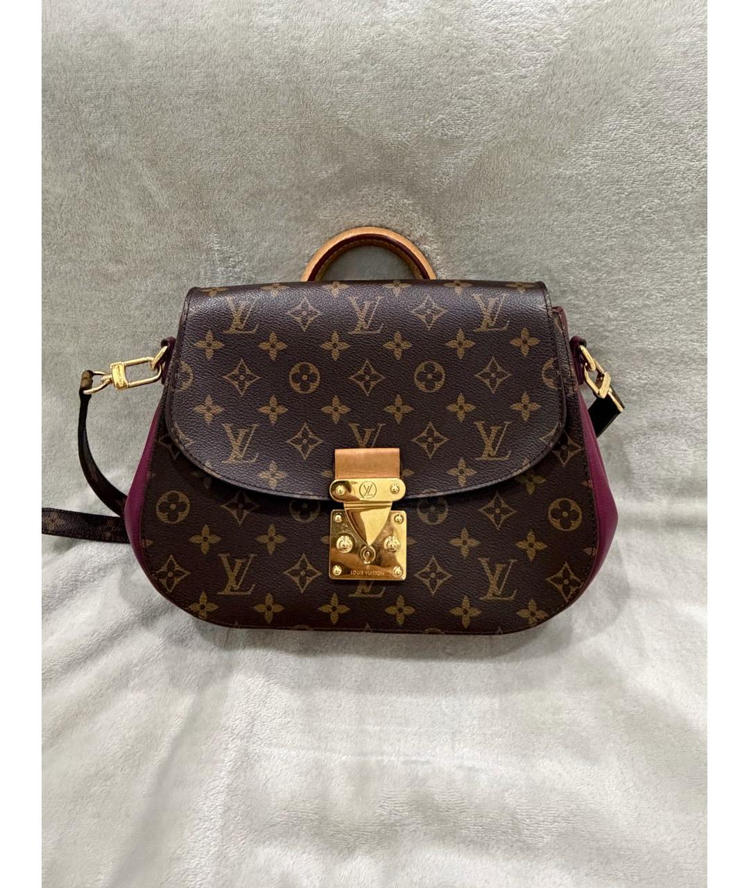 LOUIS VUITTON Коричневая сумка через плечо, фото 3