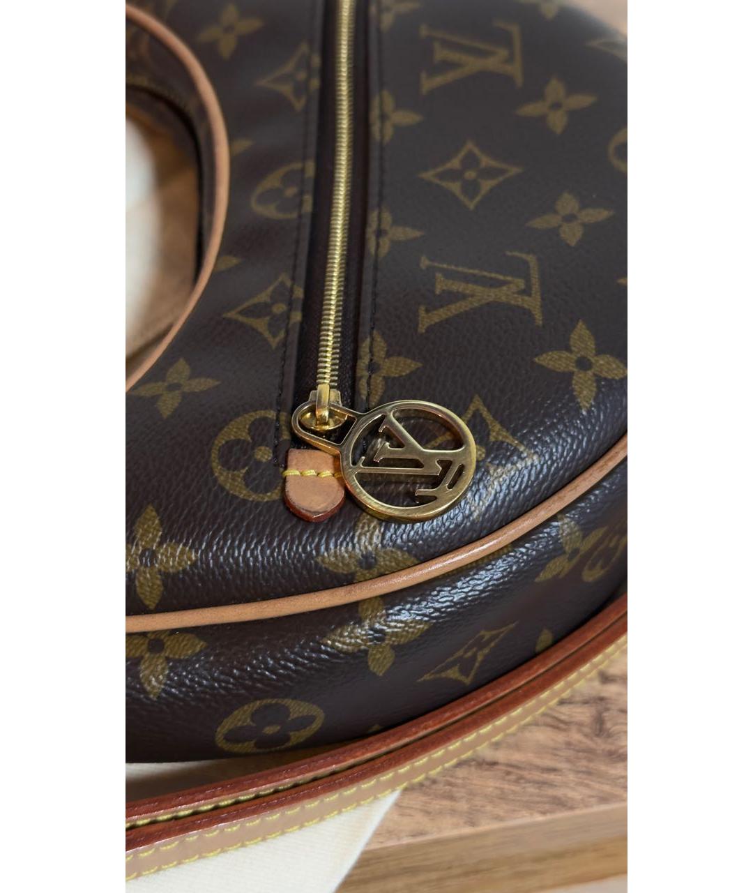 LOUIS VUITTON Коричневая сумка через плечо, фото 3