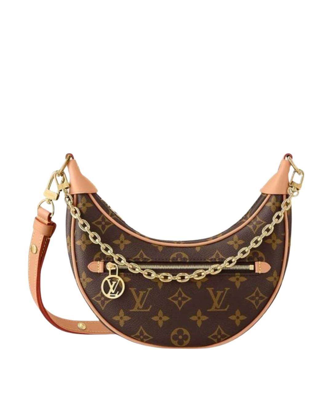 LOUIS VUITTON Коричневая сумка через плечо, фото 1