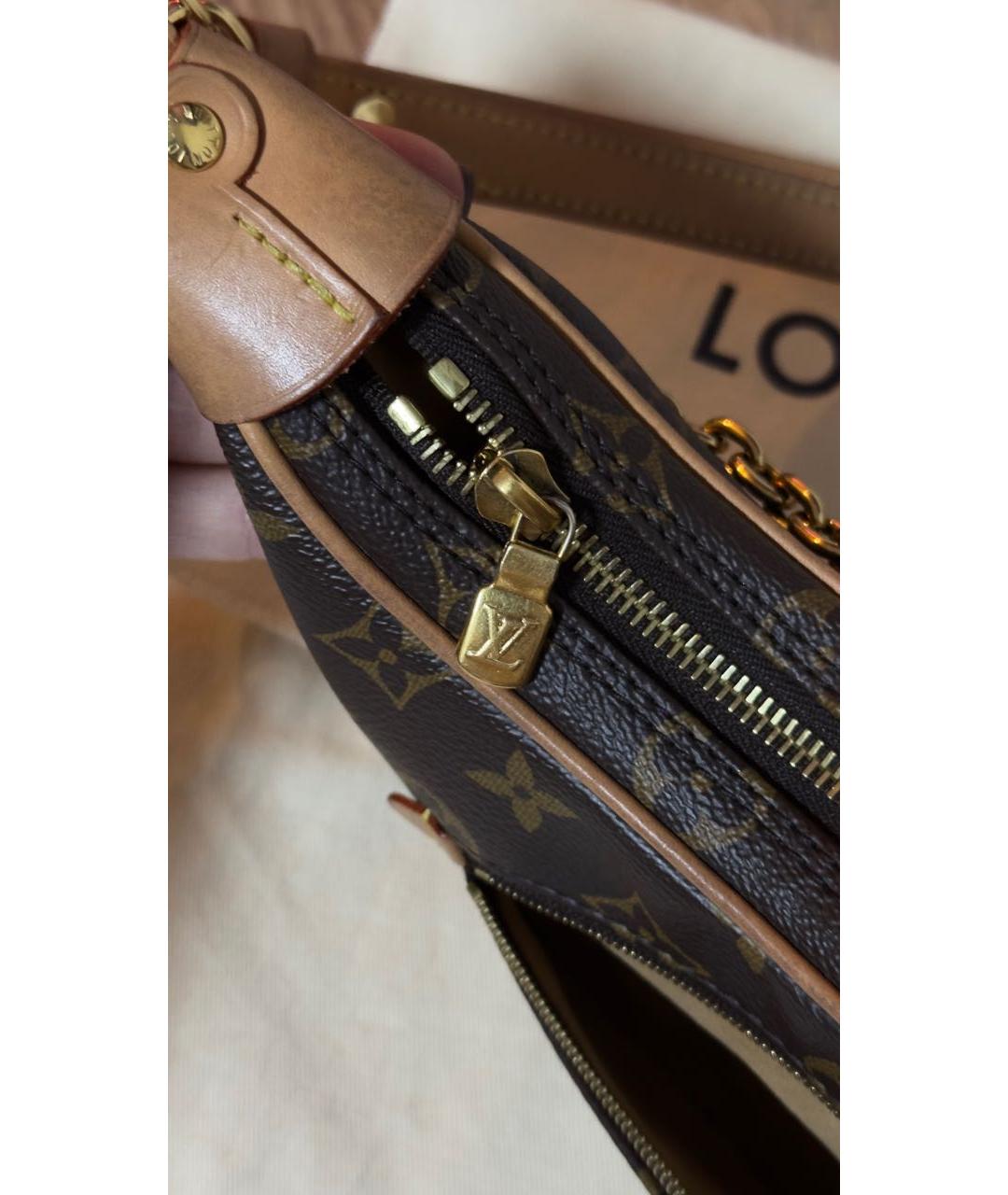 LOUIS VUITTON Коричневая сумка через плечо, фото 6