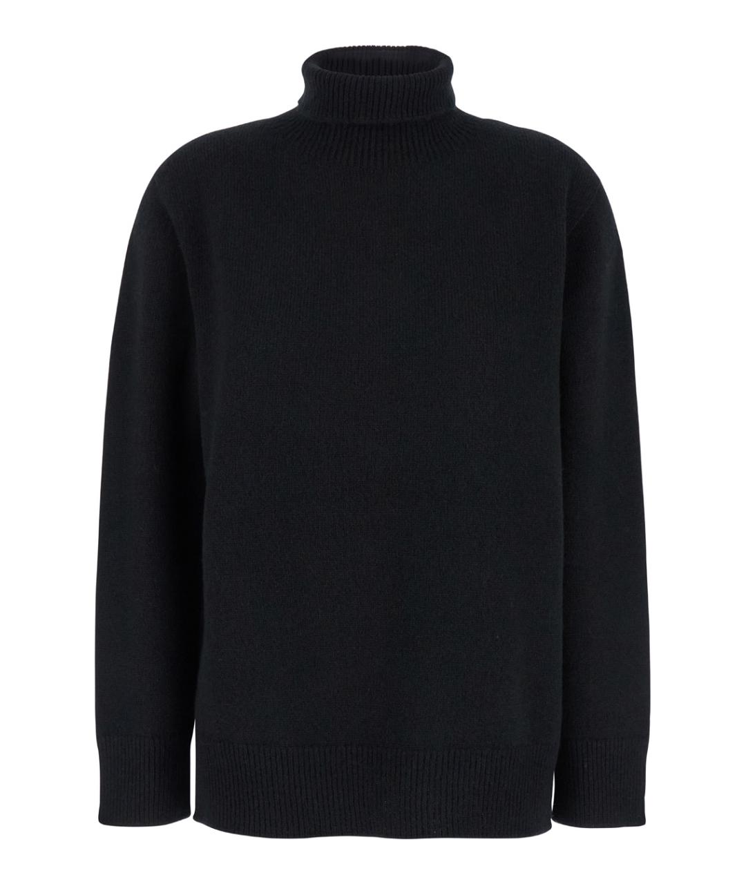 THE ROW Черный кашемировый джемпер / свитер, фото 1