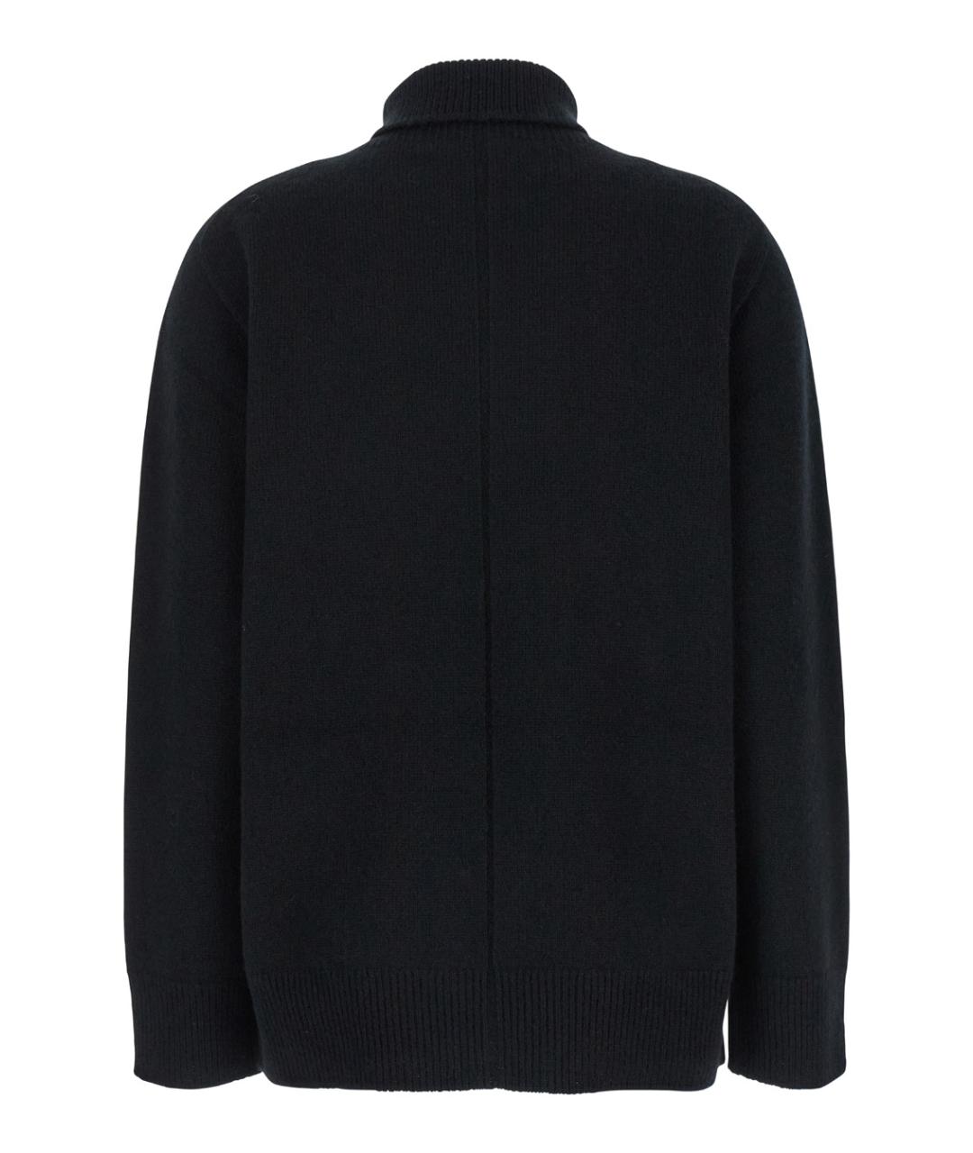 THE ROW Черный кашемировый джемпер / свитер, фото 2