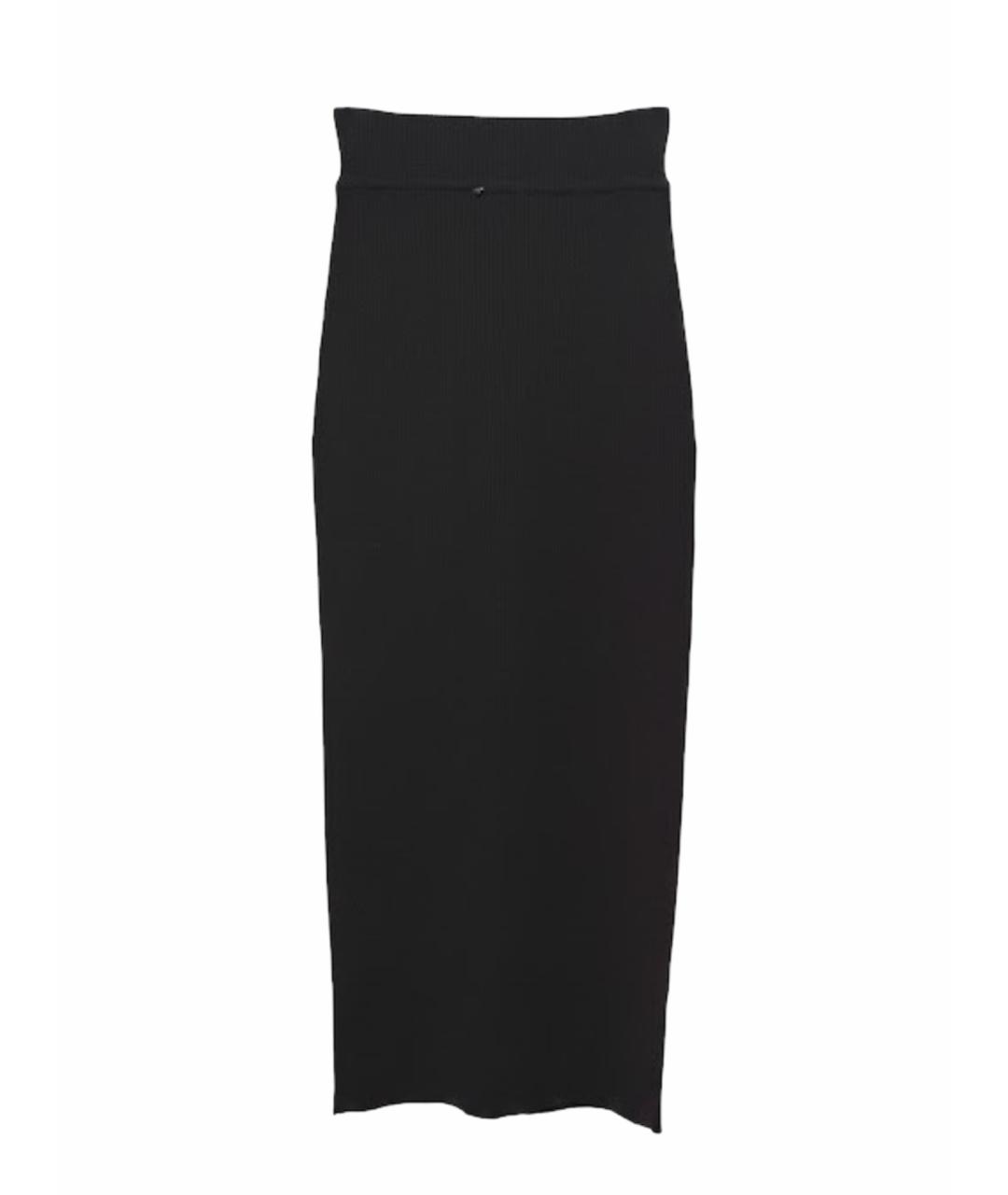 SPORTMAX Черная юбка мини, фото 1