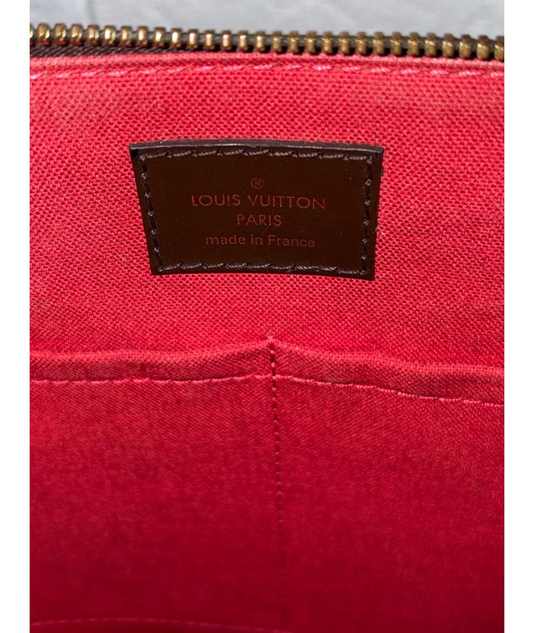 LOUIS VUITTON Коричневая сумка с короткими ручками, фото 7