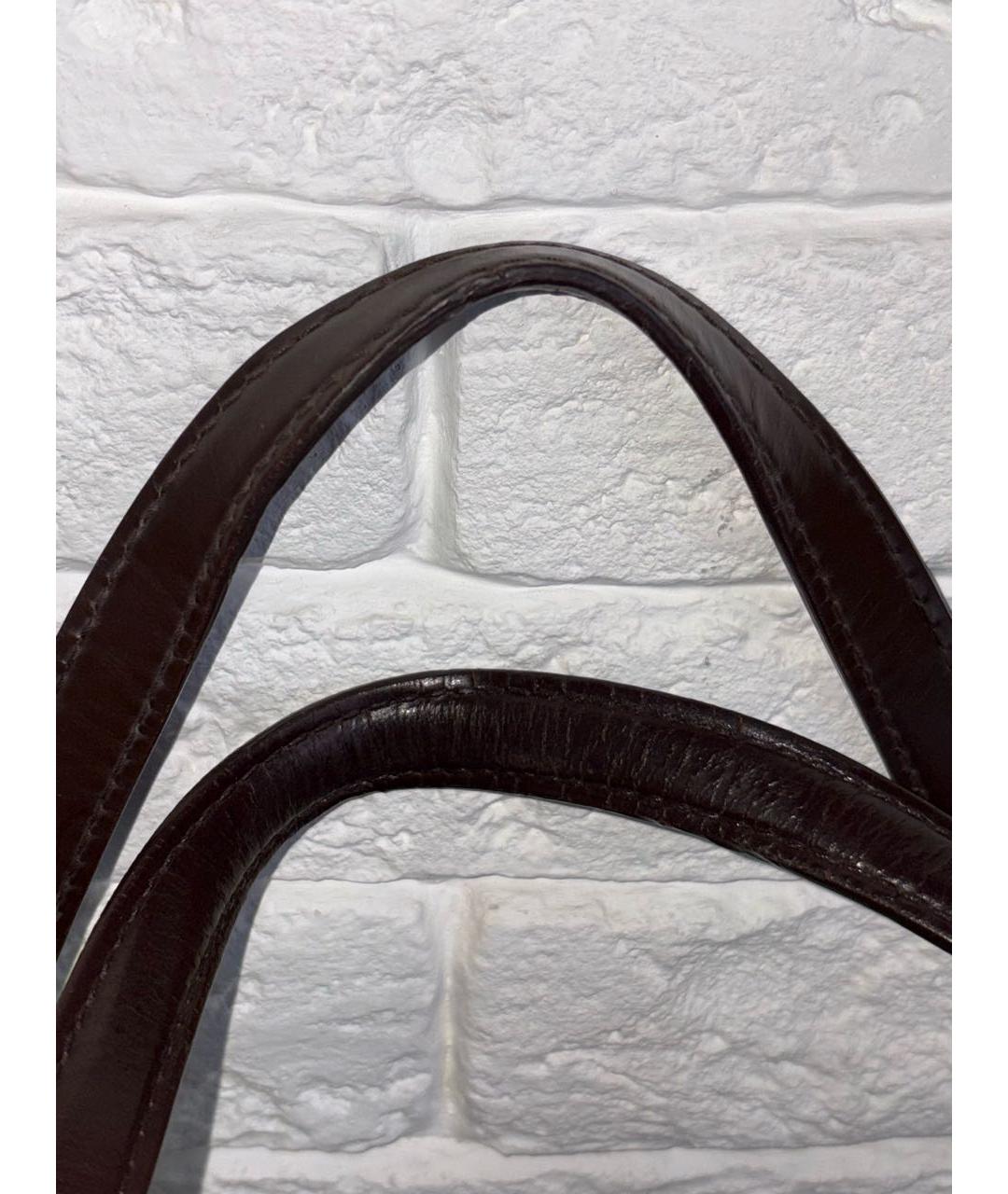 LOUIS VUITTON Коричневая сумка с короткими ручками, фото 8