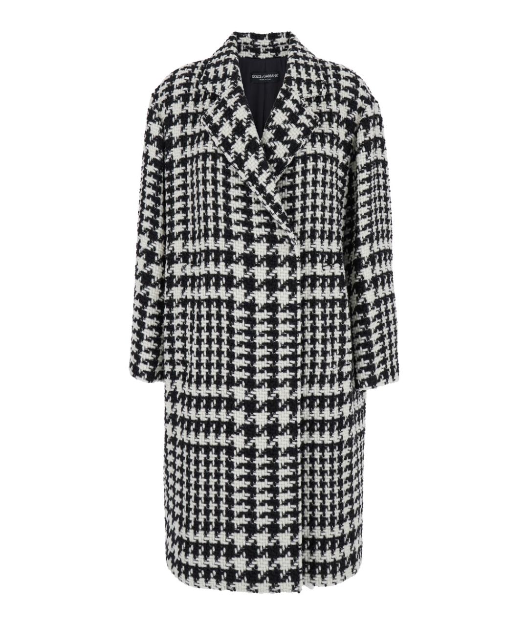 DOLCE&GABBANA Мульти шерстяное пальто, фото 1