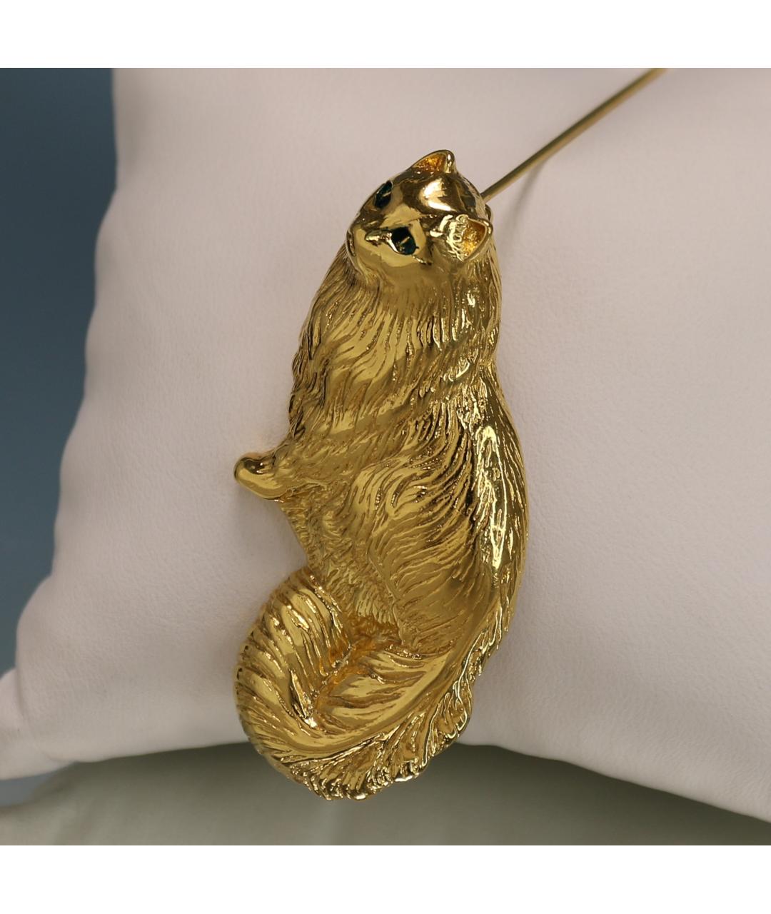 MONET Золотая позолоченная булавка / брошь, фото 6